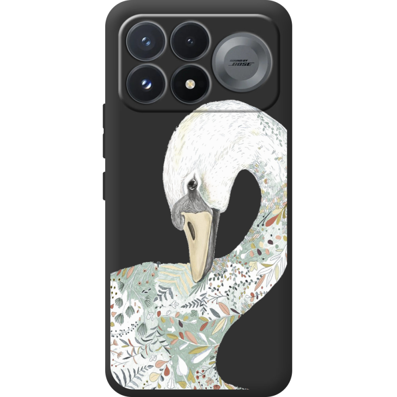 Прозорий чохол BoxFace Poco F9 Pro Swan