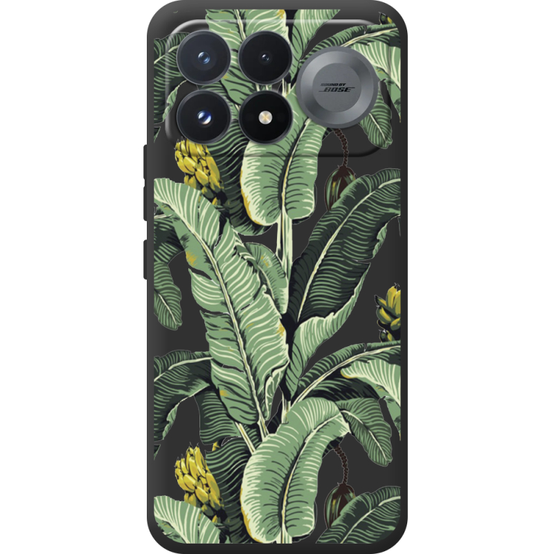 Прозорий чохол BoxFace Poco F9 Pro Banana Leaves