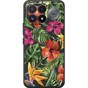 Прозорий чохол BoxFace Poco F9 Pro Tropical Flowers