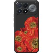 Прозорий чохол BoxFace Poco F9 Pro Red Poppies