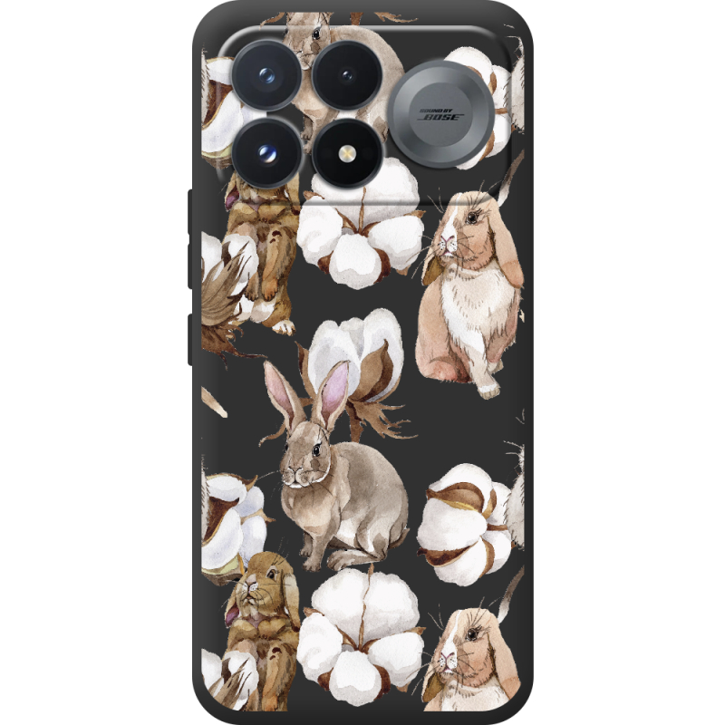 Прозорий чохол BoxFace Poco F9 Pro Cotton and Rabbits