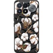 Прозорий чохол BoxFace Poco F9 Pro Cotton flowers