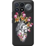 Чохол зі стразами Poco F9 Pro Heart