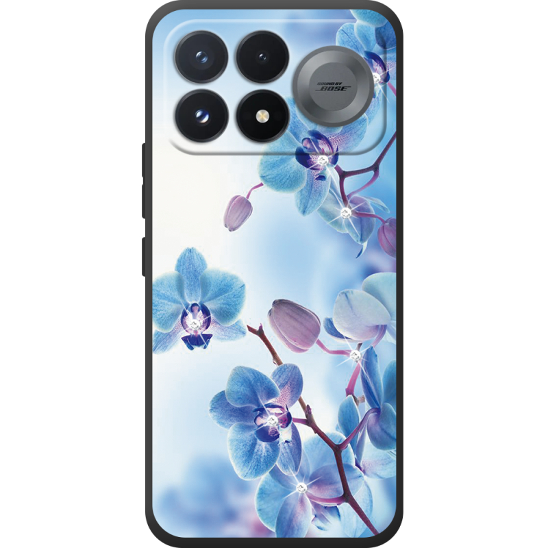 Чохол зі стразами Poco F9 Pro Orchids