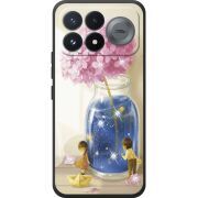Чохол зі стразами Poco F9 Pro Little Boy and Girl
