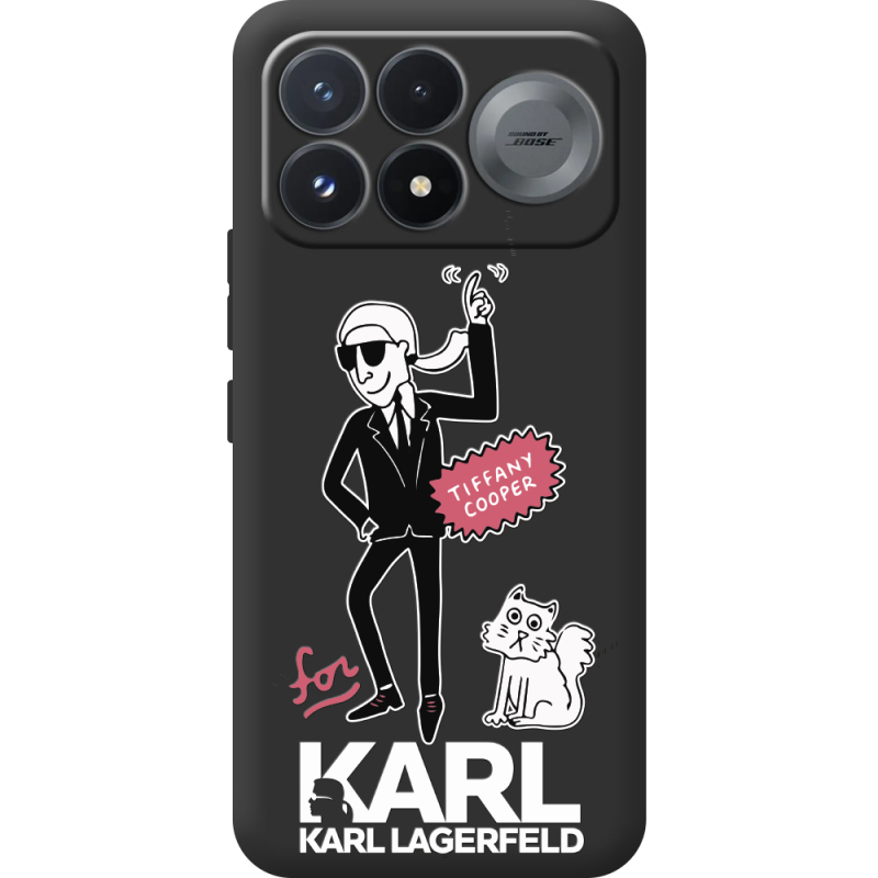 Чорний чохол BoxFace Poco F9 Pro For Karl