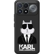 Чорний чохол BoxFace Poco F9 Pro Cat in Black