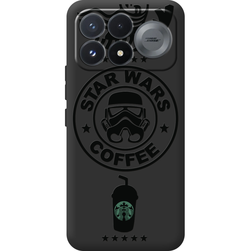 Чорний чохол BoxFace Poco F9 Pro Dark Coffee