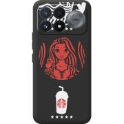 Чорний чохол BoxFace Poco F9 Pro RedWhite Coffee