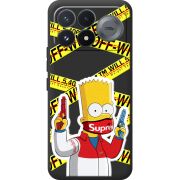 Чорний чохол BoxFace Poco F9 Pro White Bart