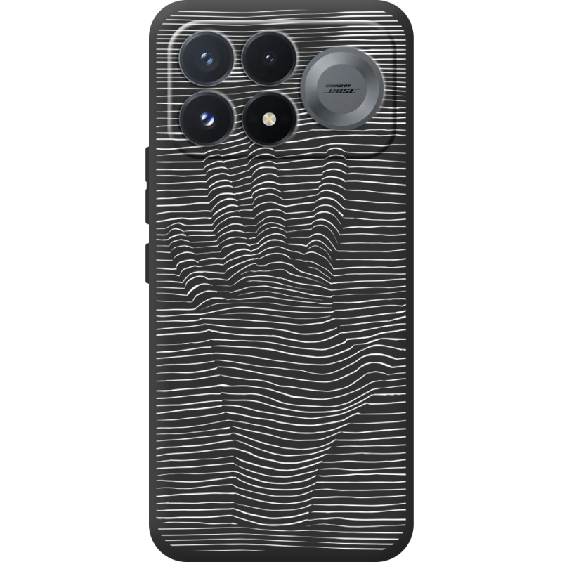 Чорний чохол BoxFace Poco F9 Pro Optical Hand