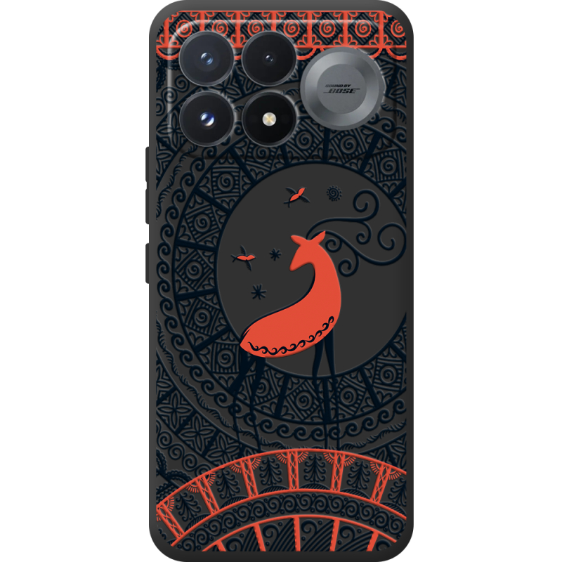 Чорний чохол BoxFace Poco F9 Pro Ornament