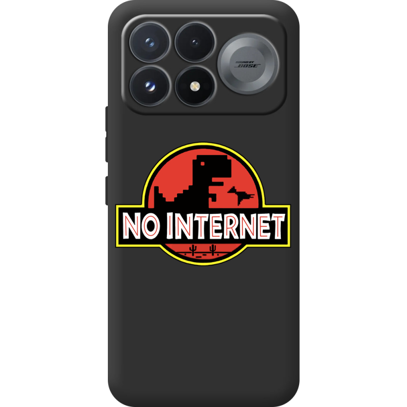Чорний чохол BoxFace Poco F9 Pro No Internet