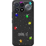 Чорний чохол BoxFace Poco F9 Pro Among Us Invisible