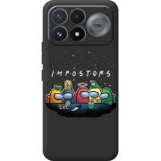 Чорний чохол BoxFace Poco F9 Pro Among Us Impostors