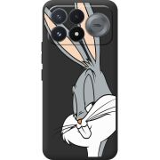 Чорний чохол BoxFace Poco F9 Pro Lucky Rabbit