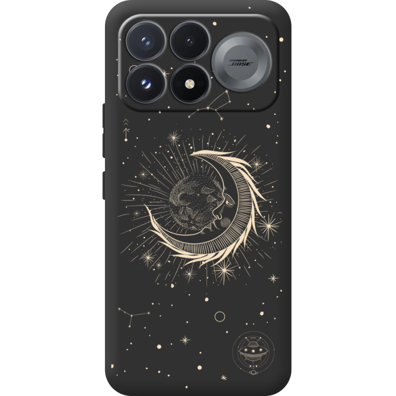 Чорний чохол BoxFace Poco F9 Pro Moon