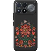 Чорний чохол BoxFace Poco F9 Pro Ukrainian Ornament