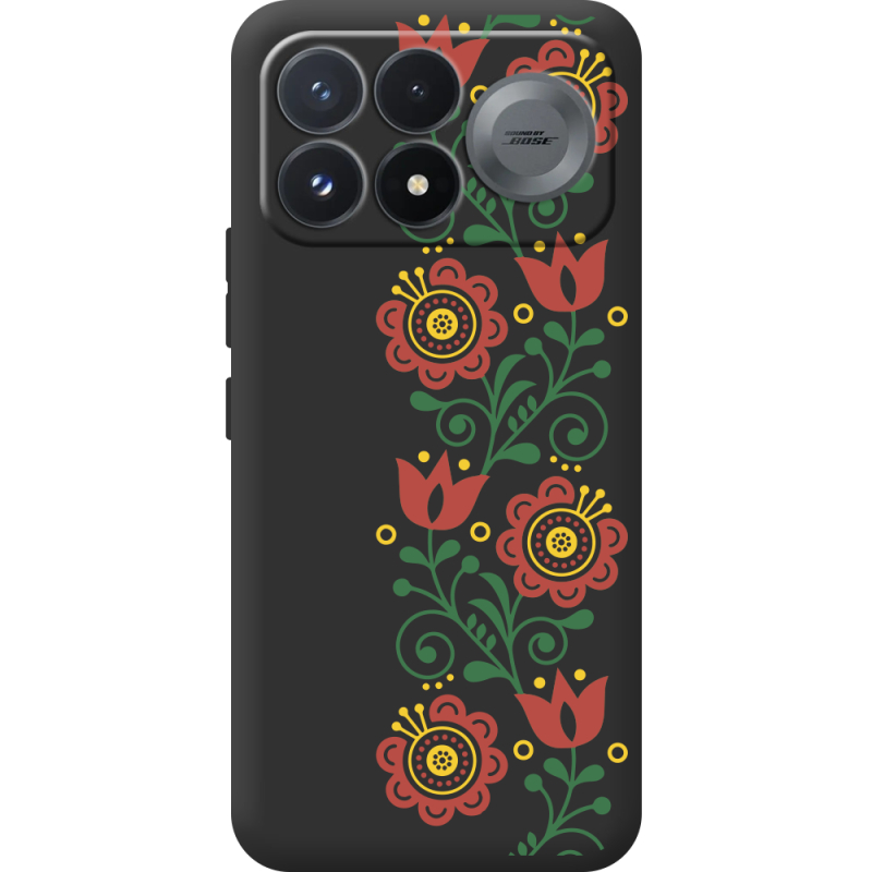 Чорний чохол BoxFace Poco F9 Pro Ethno