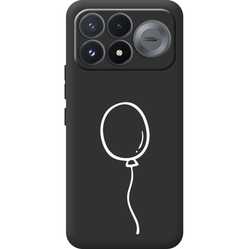 Чорний чохол BoxFace Poco F9 Pro Balloon
