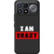 Чорний чохол BoxFace Poco F9 Pro I'm Crazy