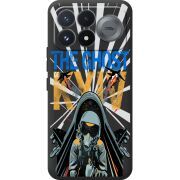 Чорний чохол BoxFace Poco F9 Pro Привид Києва в дії