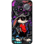 Чорний чохол BoxFace Poco F9 Pro Малий вухань
