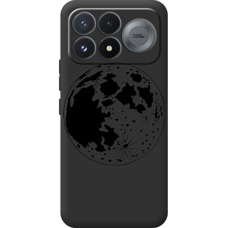Чорний чохол BoxFace Poco F9 Pro Planet