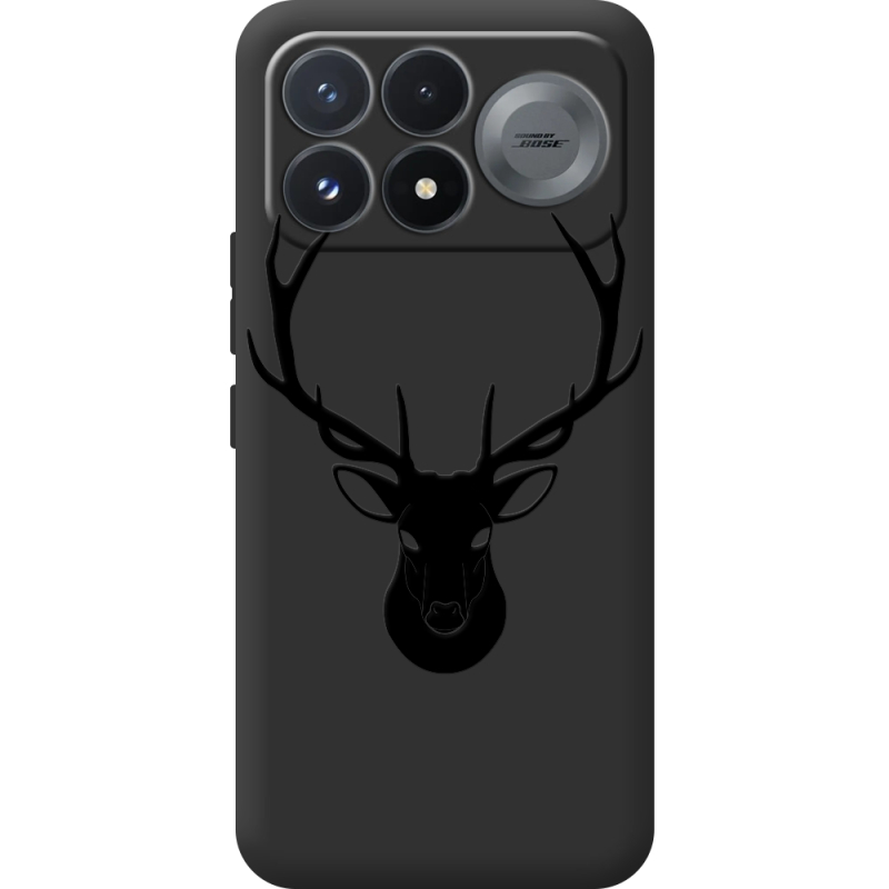 Чорний чохол BoxFace Poco F9 Pro Deer