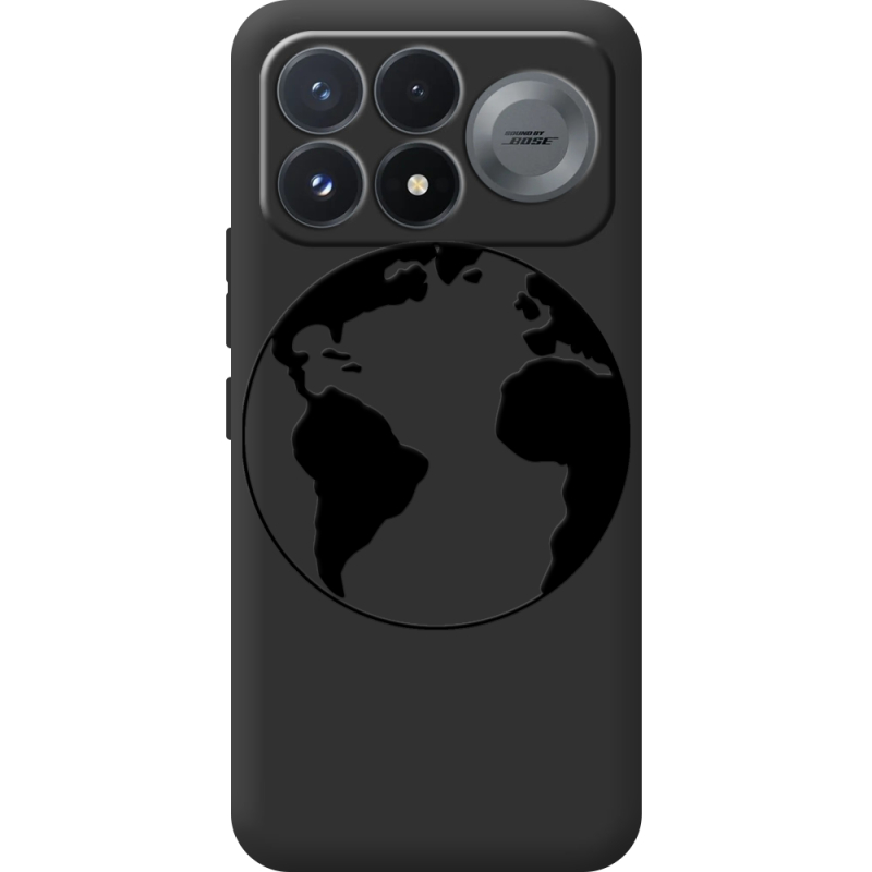 Чорний чохол BoxFace Poco F9 Pro Earth