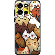Чохол BoxFace OnePlus Turbo 6 Sleepy Cats