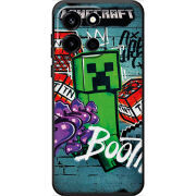 Чохол BoxFace OnePlus Turbo 6 Minecraft Graffiti