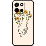 Чохол BoxFace OnePlus Turbo 6 Flower Hands