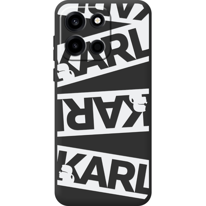 Чорний чохол BoxFace OnePlus Turbo 6 White Karl