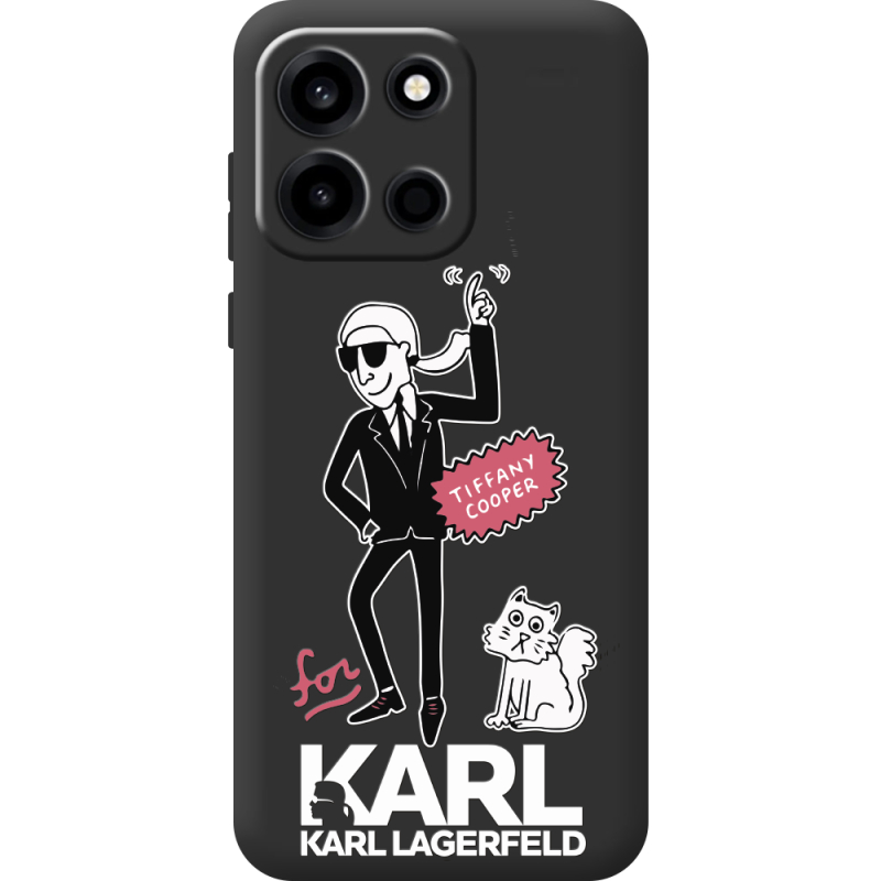 Чорний чохол BoxFace OnePlus Turbo 6 For Karl
