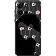 Чорний чохол BoxFace OnePlus Turbo 6 Flower Hair