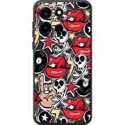 Чорний чохол BoxFace OnePlus Turbo 6 Rock Graffiti