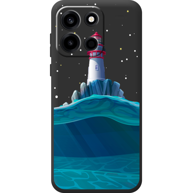 Чорний чохол BoxFace OnePlus Turbo 6 Lighthouse