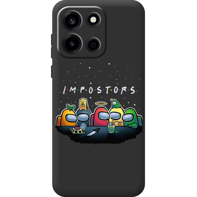 Чорний чохол BoxFace OnePlus Turbo 6 Among Us Impostors