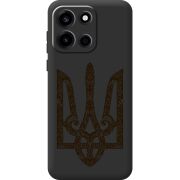 Чорний чохол BoxFace OnePlus Turbo 6 Ukrainian Trident