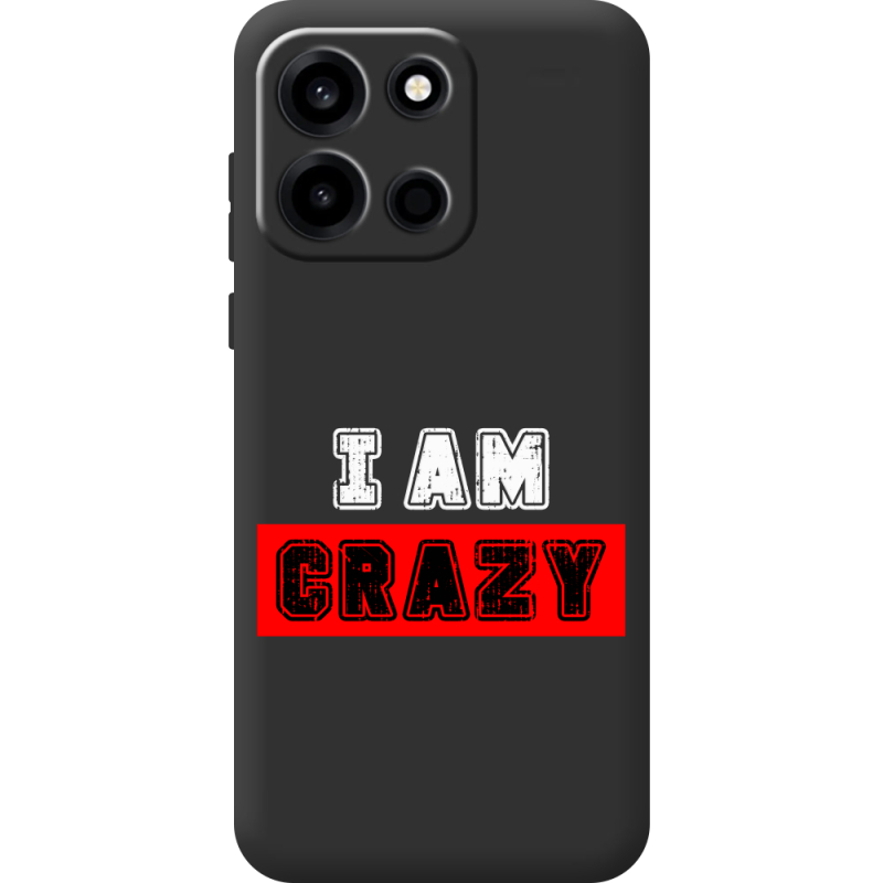 Чорний чохол BoxFace OnePlus Turbo 6 I'm Crazy