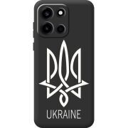 Чорний чохол BoxFace OnePlus Turbo 6 Тризуб монограмма ukraine