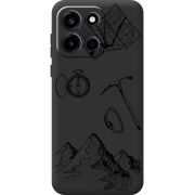 Чорний чохол BoxFace OnePlus Turbo 6 Mountains