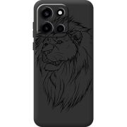 Чорний чохол BoxFace OnePlus Turbo 6 Lion