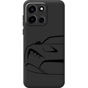 Чорний чохол BoxFace OnePlus Turbo 6 Sportcar