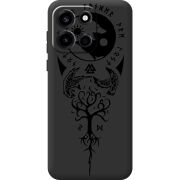Чорний чохол BoxFace OnePlus Turbo 6 Hugin and Munin