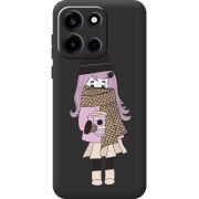 Прозорий чохол BoxFace OnePlus Turbo 6 Winter Morning Girl