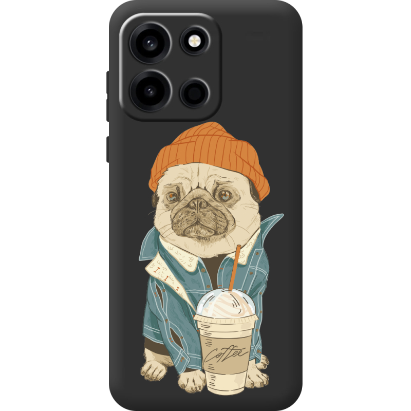Прозорий чохол BoxFace OnePlus Turbo 6 Dog Coffeeman