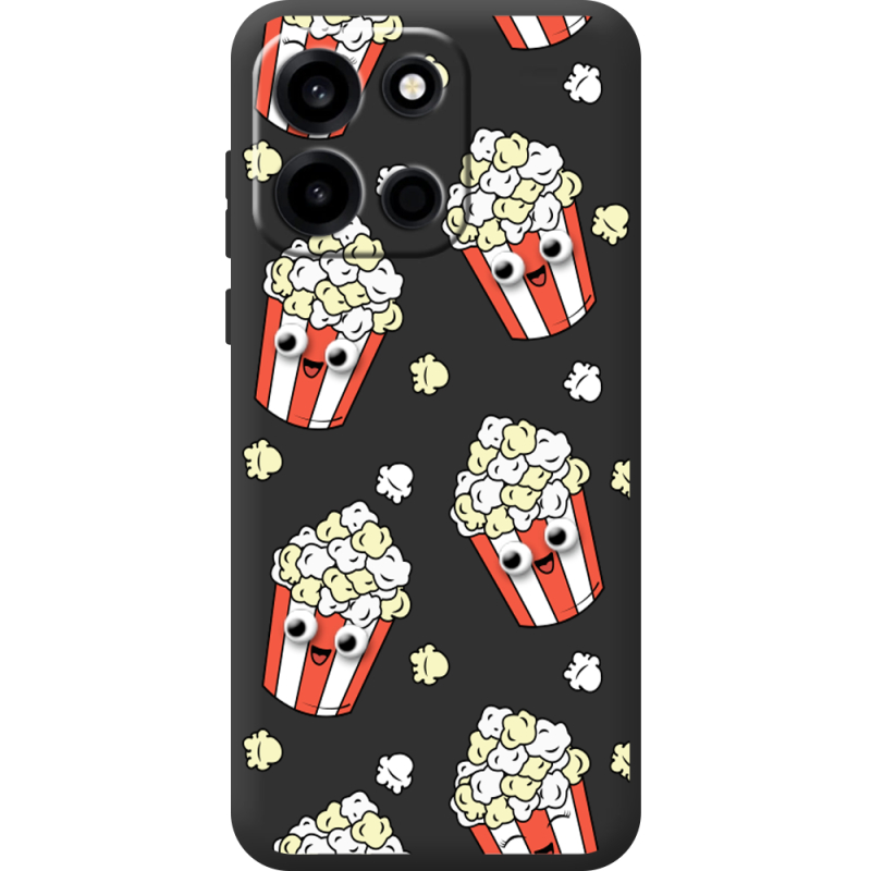 Прозорий чохол BoxFace OnePlus Turbo 6 с 3D-глазками Popcorn