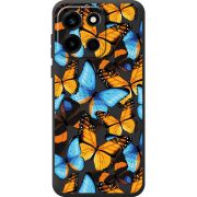 Прозорий чохол BoxFace OnePlus Turbo 6 Butterfly Morpho